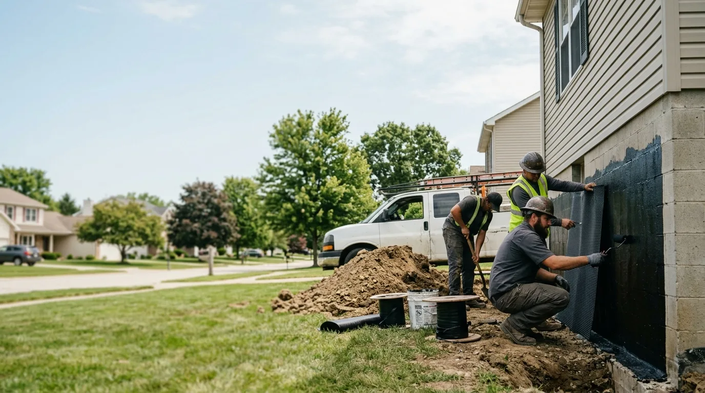 Basement Waterproofing in Reynolds, IL near me